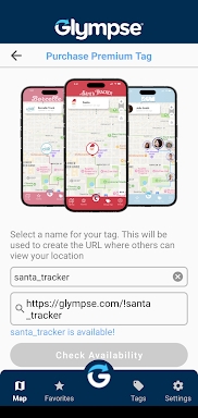Glympse - Share GPS location screenshots