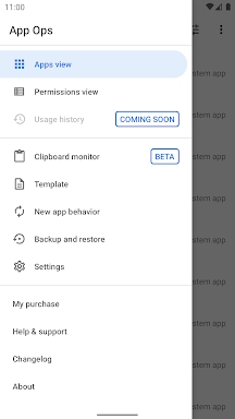 App Ops - Permission manager screenshots