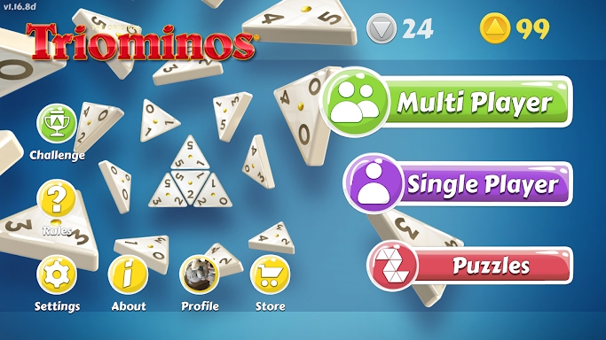 Triominos, Triangular Dominoes screenshots