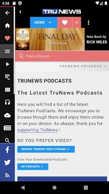 TruNews Mobile screenshots