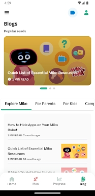Miko Parent screenshots