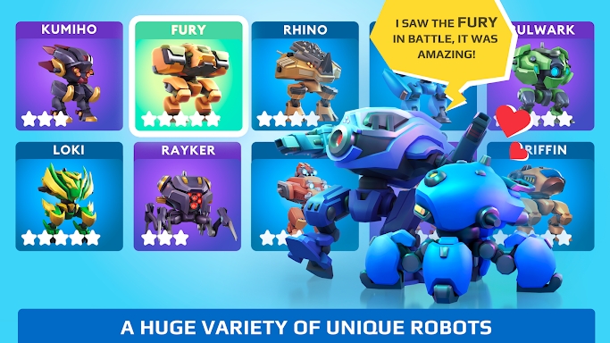 Little Big Robots. Mech Battle screenshots
