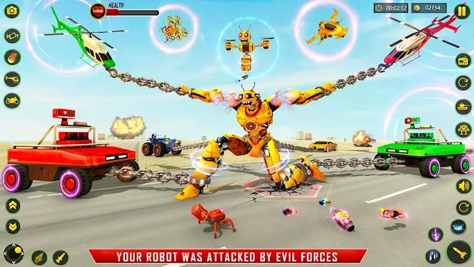 Bee Robot Car Transform Games screenshots