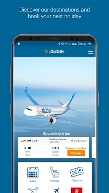 flydubai screenshots