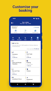 Ryanair screenshots