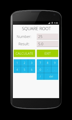 Square Root Calculator screenshots