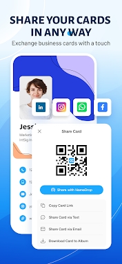 CamCard-Digital business card screenshots