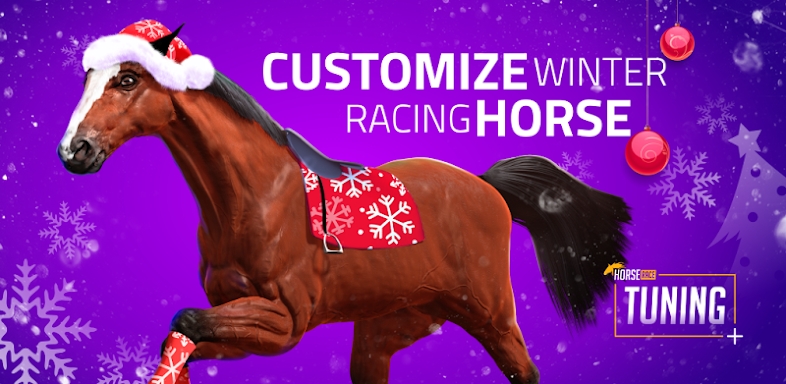 Customize Winter Racing Horse screenshots