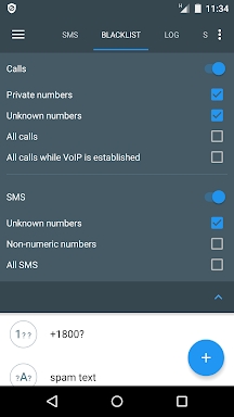 Calls Blacklist - Call Blocker screenshots