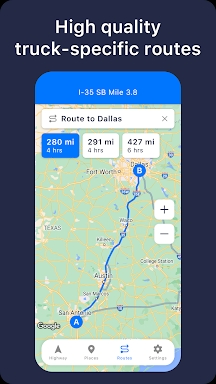 Jack Reports: Truck GPS & Maps screenshots