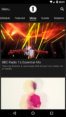 BBC iPlayer Radio screenshots