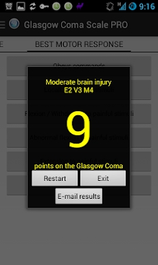 Glasgow Coma Scale screenshots