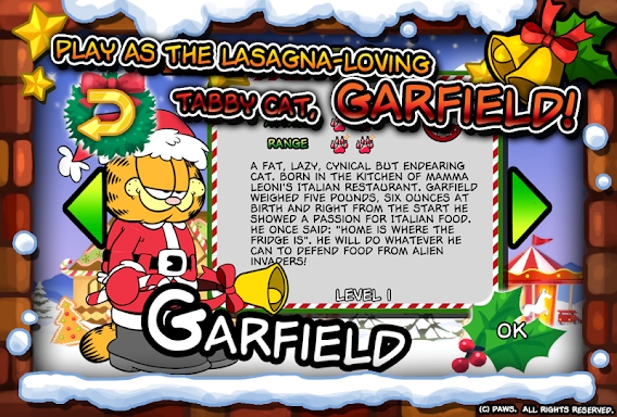 Garfield Saves The Holidays screenshots