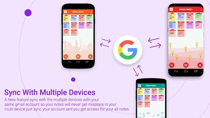 Sticky Note + : Sync Notes screenshots