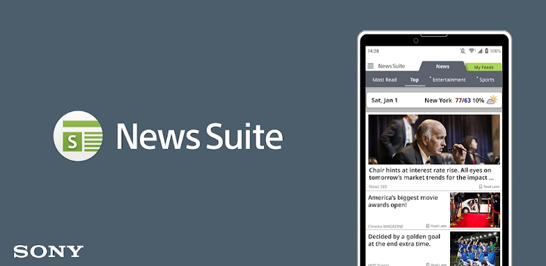 News Suite by Sony screenshots