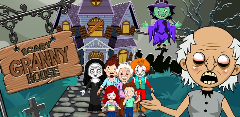 Mini Town Horror Granny House screenshots