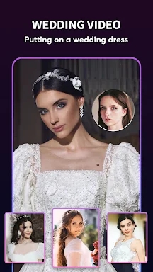 Mivo: Face swap video bride screenshots