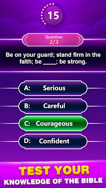 Bible Trivia - Word Quiz Game screenshots
