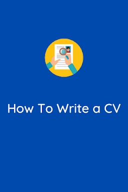 HOW TO WRITE A CV screenshots