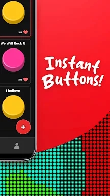 Instant Buttons Soundboard App screenshots
