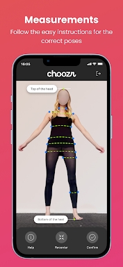 Choozr screenshots