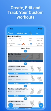 myWorkout - Fitness & Training screenshots