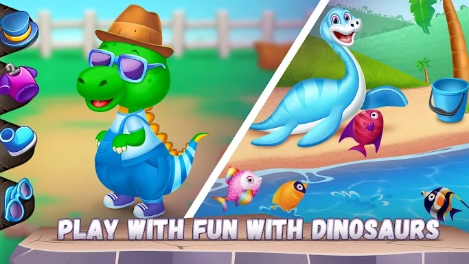 Dino World - Dino Care Games screenshots