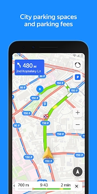 Yandex Maps and Navigator screenshots