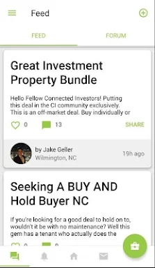 Connected Investors screenshots