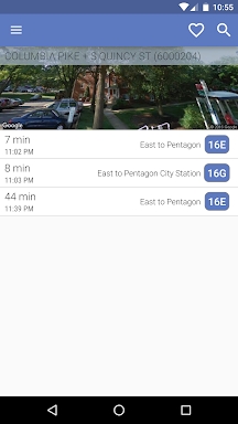 DC Metro and Bus screenshots