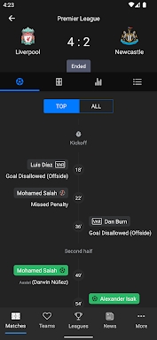 Jdwal - Soccer Stats screenshots
