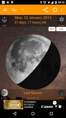 Moon Phase Widget screenshots