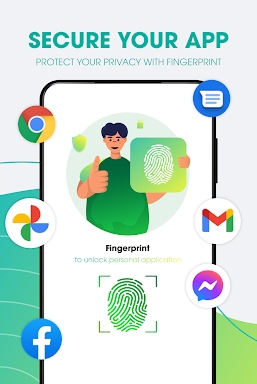 App lock - Fingerprint lock screenshots