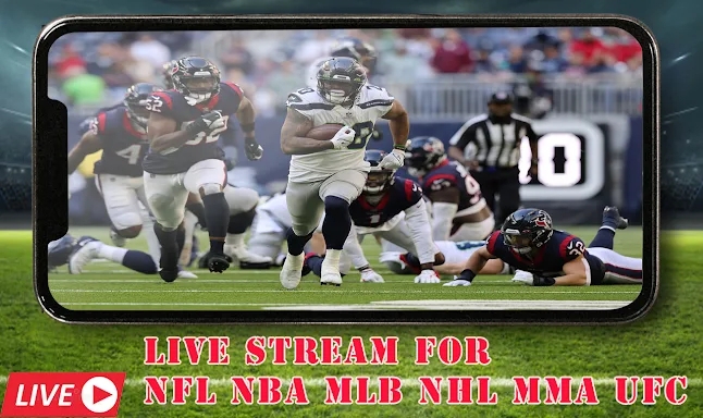 Sport Live Stream NFL NBA NCAA screenshots
