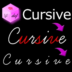 Cursive Converter