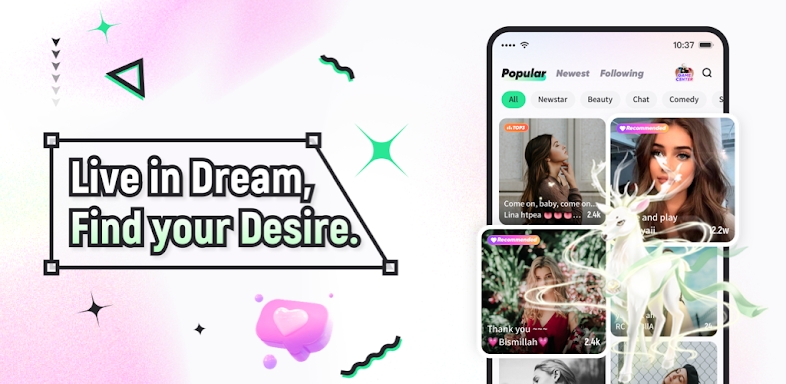 Dream Show：Go Streaming screenshots