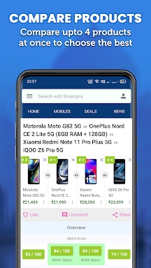 Price Comparison - Smartprix screenshots