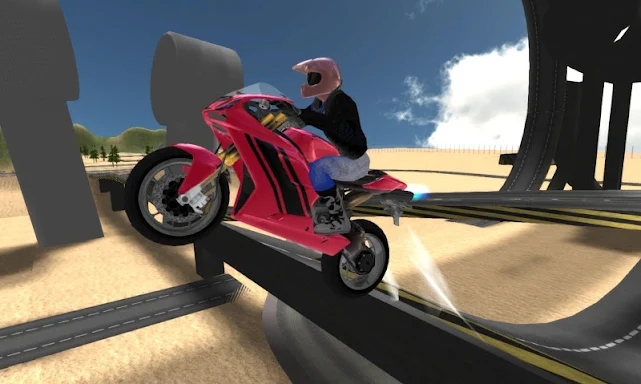 Extreme Bike Race Driving screenshots