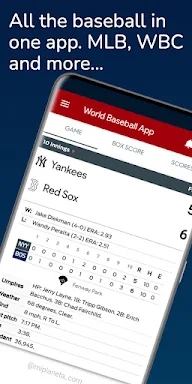 World Baseball App screenshots