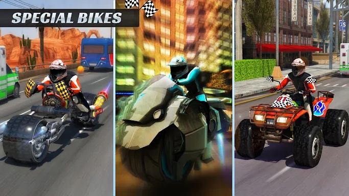 Turbo Racer - Bike Racing screenshots