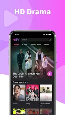 HiTV - HD Drama, Film, TV Show screenshots