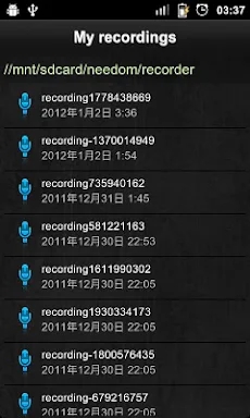 Sound Recorder screenshots