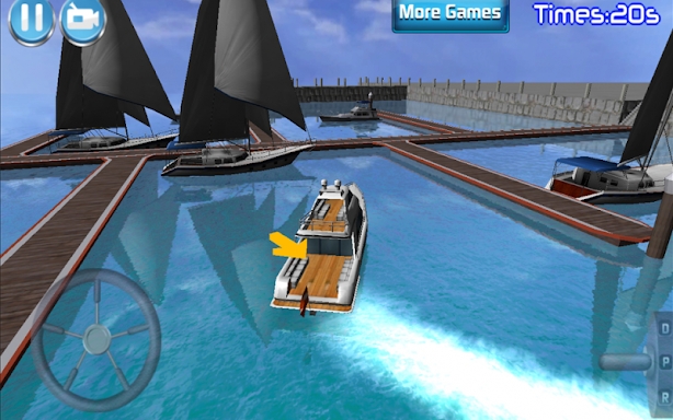 3D Boat Parking Racing Sim screenshots