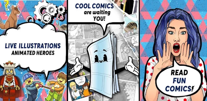 Comics Book Animated screenshots
