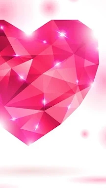 Diamond Hearts Live Wallpaper screenshots