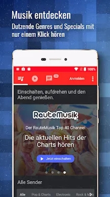 RauteMusik.FM Internet Radio screenshots