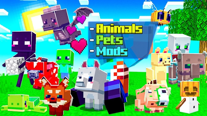 Pets mod - animal craft screenshots