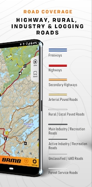BRMB Maps: Backroad Maps screenshots