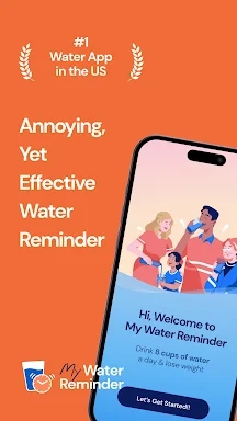 My Water Reminder & Alarm screenshots