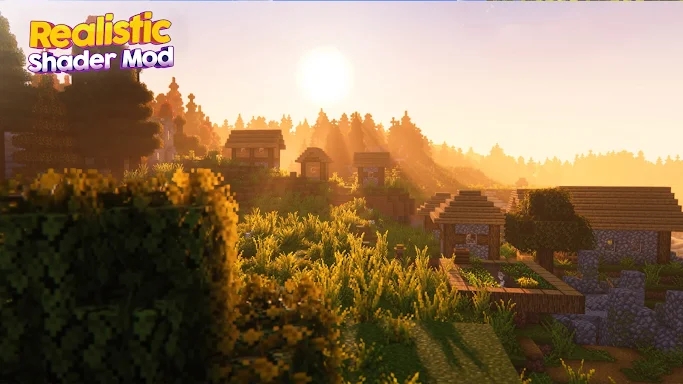 Realistic Shader Mod Minecraft screenshots